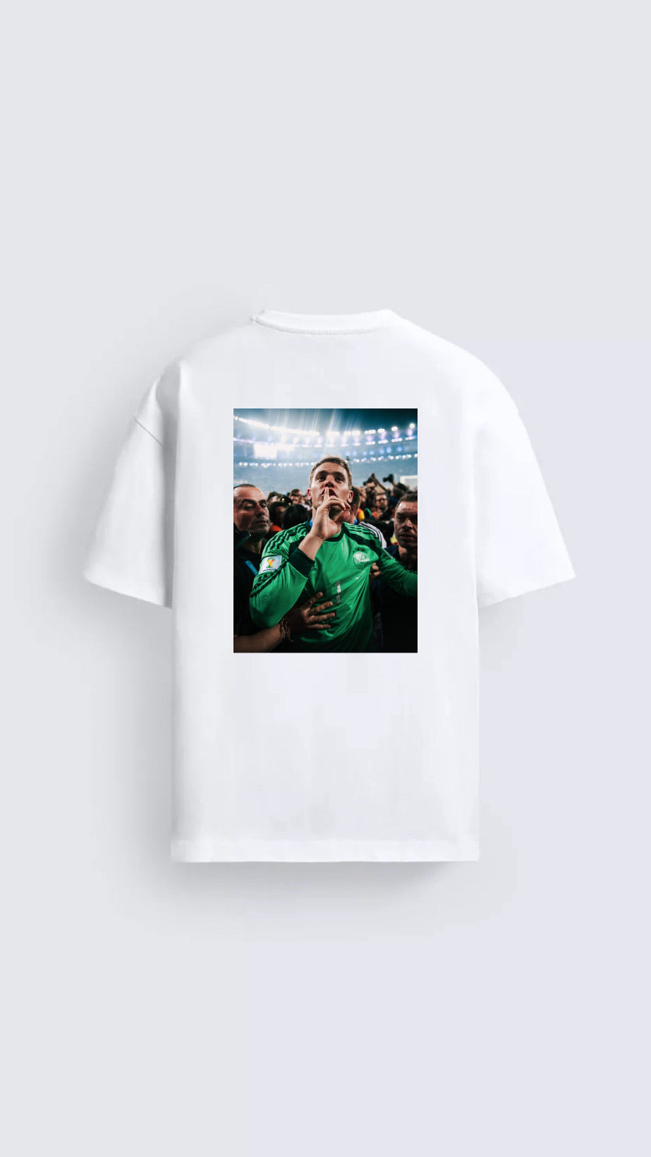 Neuer The Wall White Back
